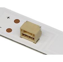 LED Подсветка 4708-K32WDG-A3117N01  (2 планки 568 мм, 5 линз) 