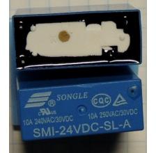 Реле 24V 10A SMI-24VDC-SL-A