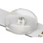 LED Подсветка  06-2-24F1D-2X4-0D35-EMC3030-390X10MM-0.8T-V0 (2 планки по 390 мм 4 линзы)