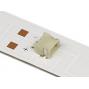 LED Подсветка  HRS_SQY43_3x8_2W_MCPCB (3 планки по 800 мм 8 линз)
